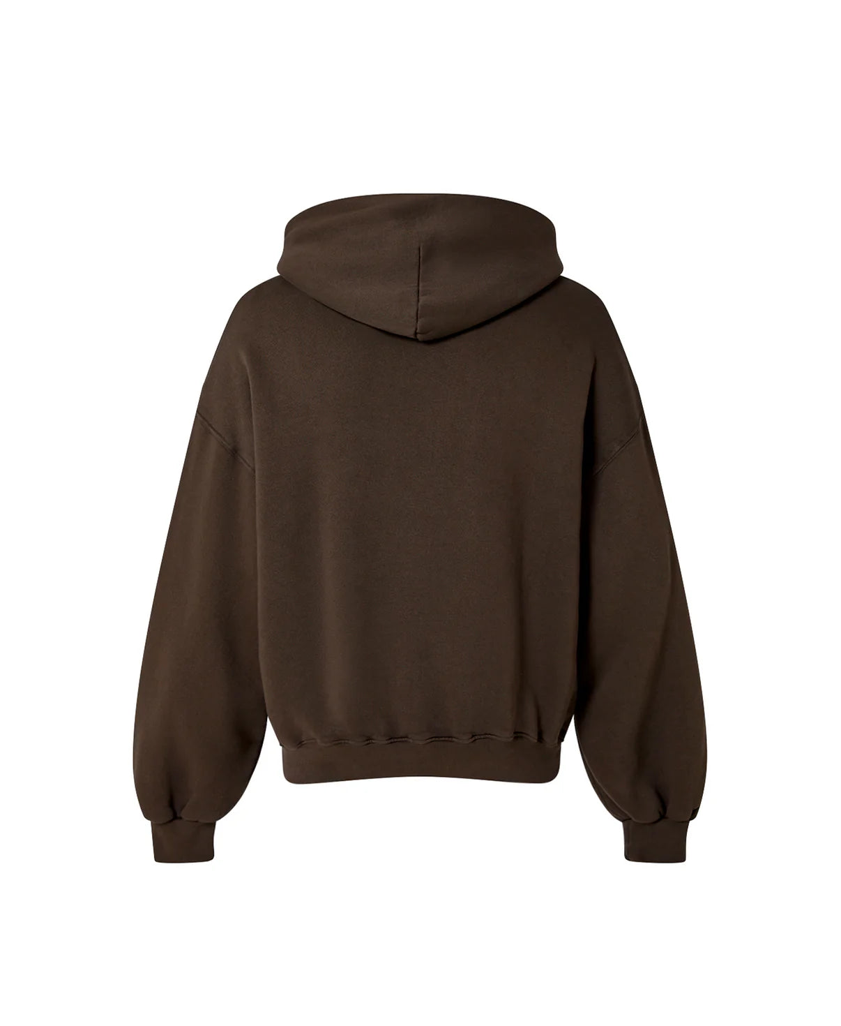 Oversized hoodie-DARK CHOCOLATE