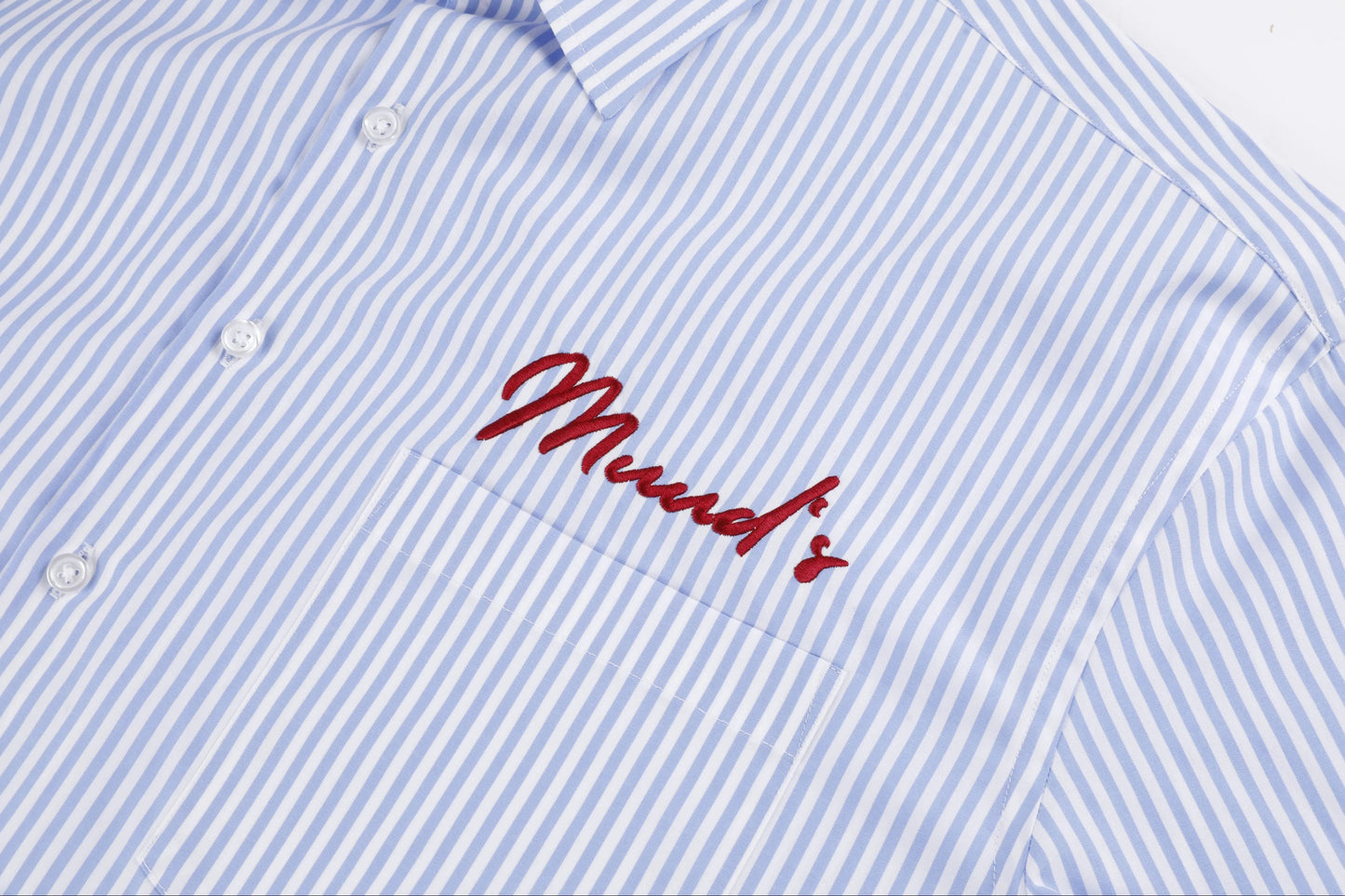 MUUD'S BLUE STRIPE SHIRT