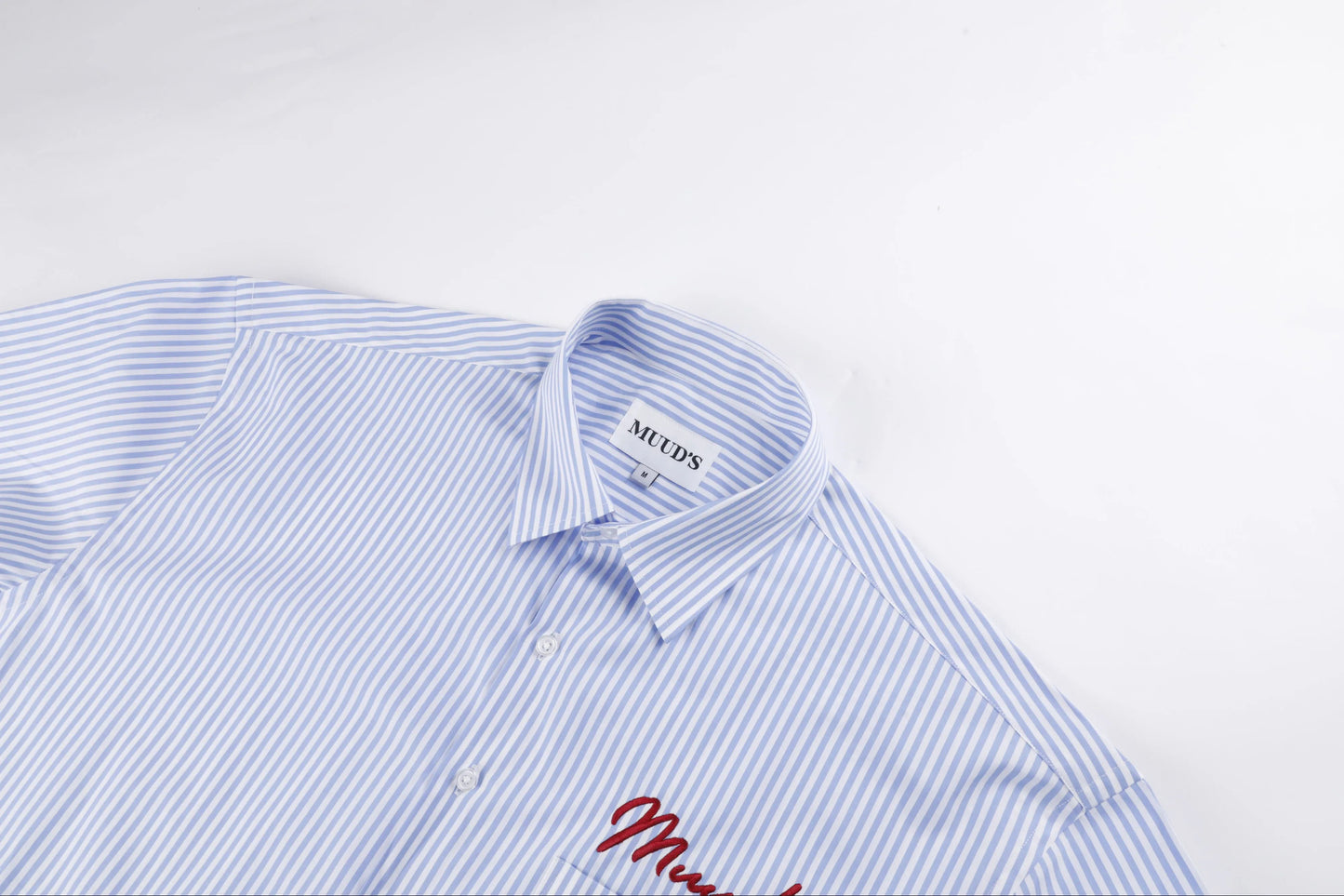 MUUD'S BLUE STRIPE SHIRT